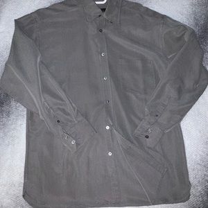 Long sleeve gray/slate Bugatchi